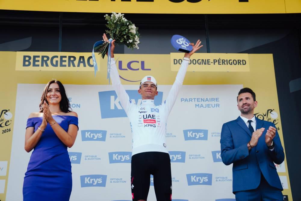 $!Isaac del Toro sigue tercero en el Tour de Francia; Merlier repite triunfo