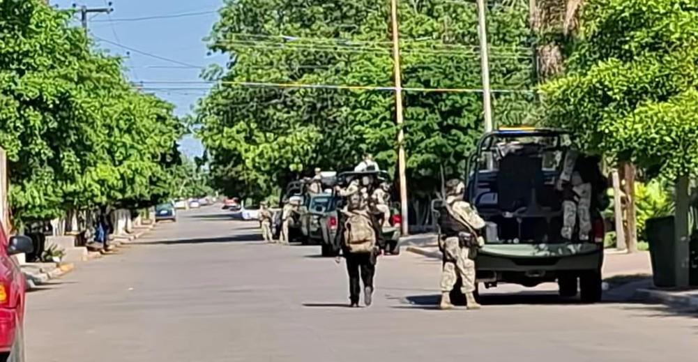 $!Aseguran cuatro inmuebles durante operativos de fuerzas federales en Guasave
