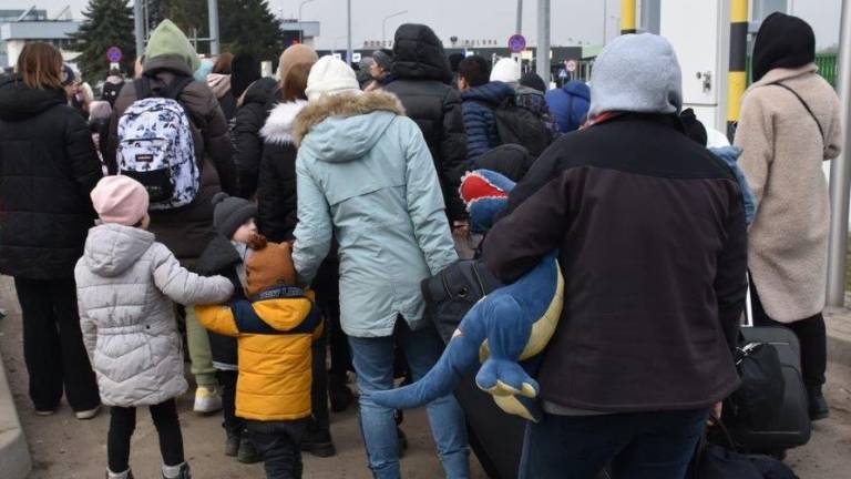 Refugiados de Ucrania.