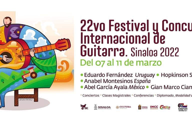 Convocan al Concurso Internacional de Guitarra Clásica Culiacán 2022