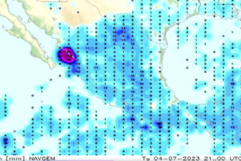 Se forma ‘Beatriz’ frente a Oaxaca; preocupa posible impacto en Sinaloa
