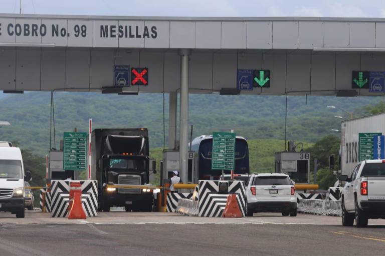 Caseta de cobro en Mesillas opera normal tras hechos sobre la autopista Mazatlán-Durango