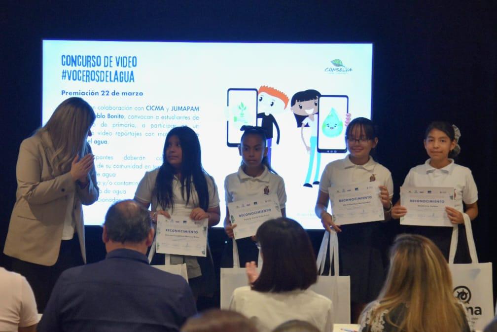 $!Preocupa a niños el desperdicio y contaminación del agua