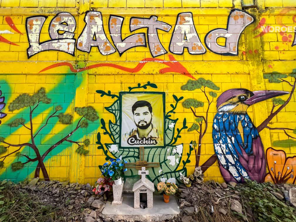 $!Murales transforman calles de la colonia La Costerita, en Culiacán