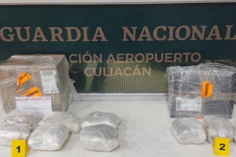 Aseguran en Culiacán 171 paquetes de droga sintética