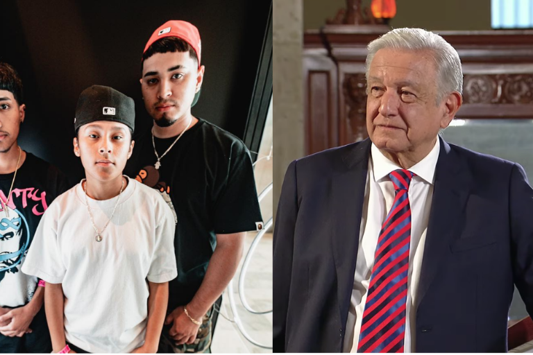 Invita AMLO a Yahritza y su Esencia a participar en la Noche del Grito