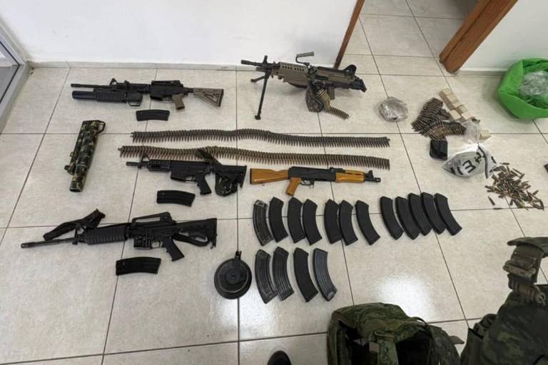 Detienen a 4 civiles y aseguran armas y vehículos blindados en Culiacán: SSPC