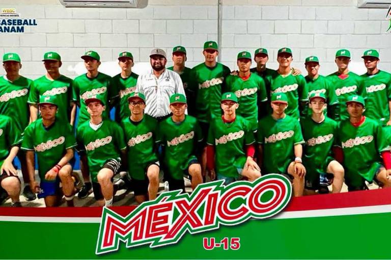 Seis sinaloenses representarán a México en el Panamericano de Beisbol Sub 15 en Dominicana