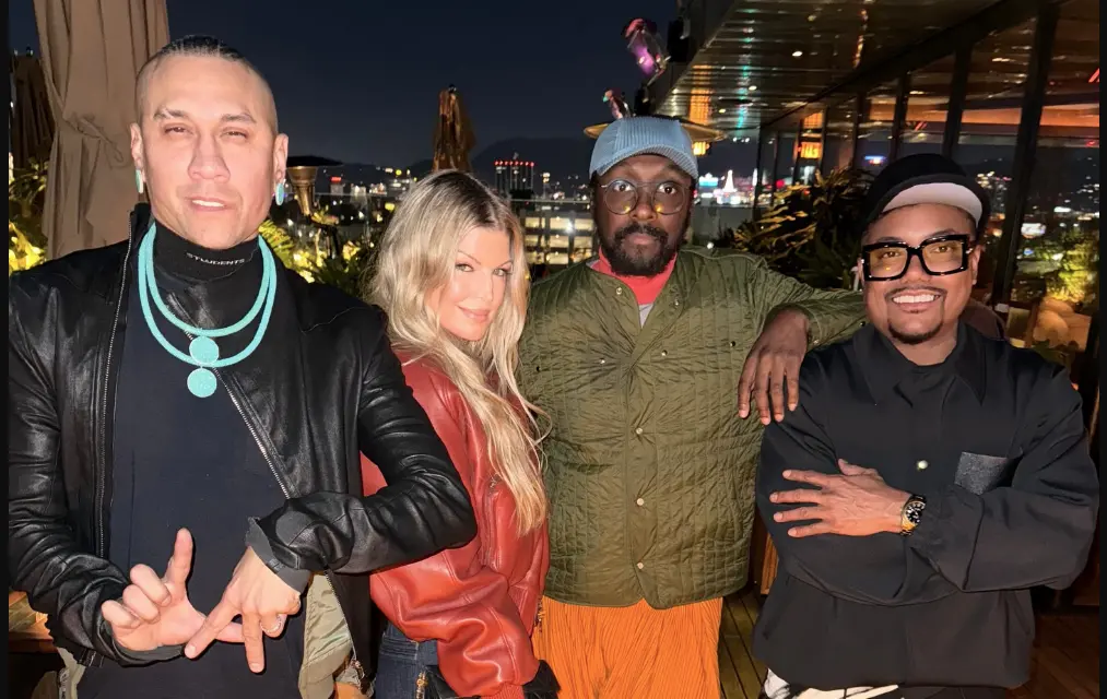 Fergie se reúne de nuevo con Taboo, Will.i.am y Aple.de.Ap.