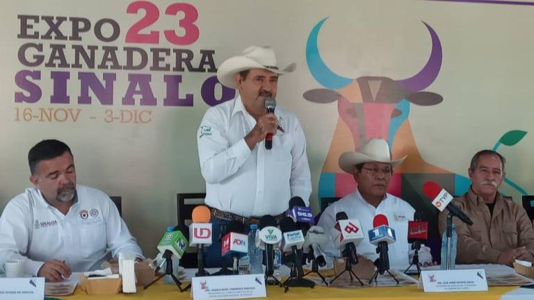Mario Noel Camacho Angulo prevé la visita de medio millón de personas durante la edición 46 de la Feria Ganadera en Culiacán.