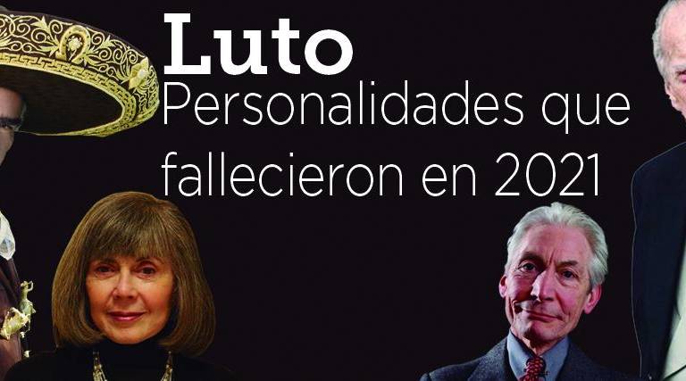 Deja el 2021 luto en el cine, la música, televisión, literatura y hasta en la realeza