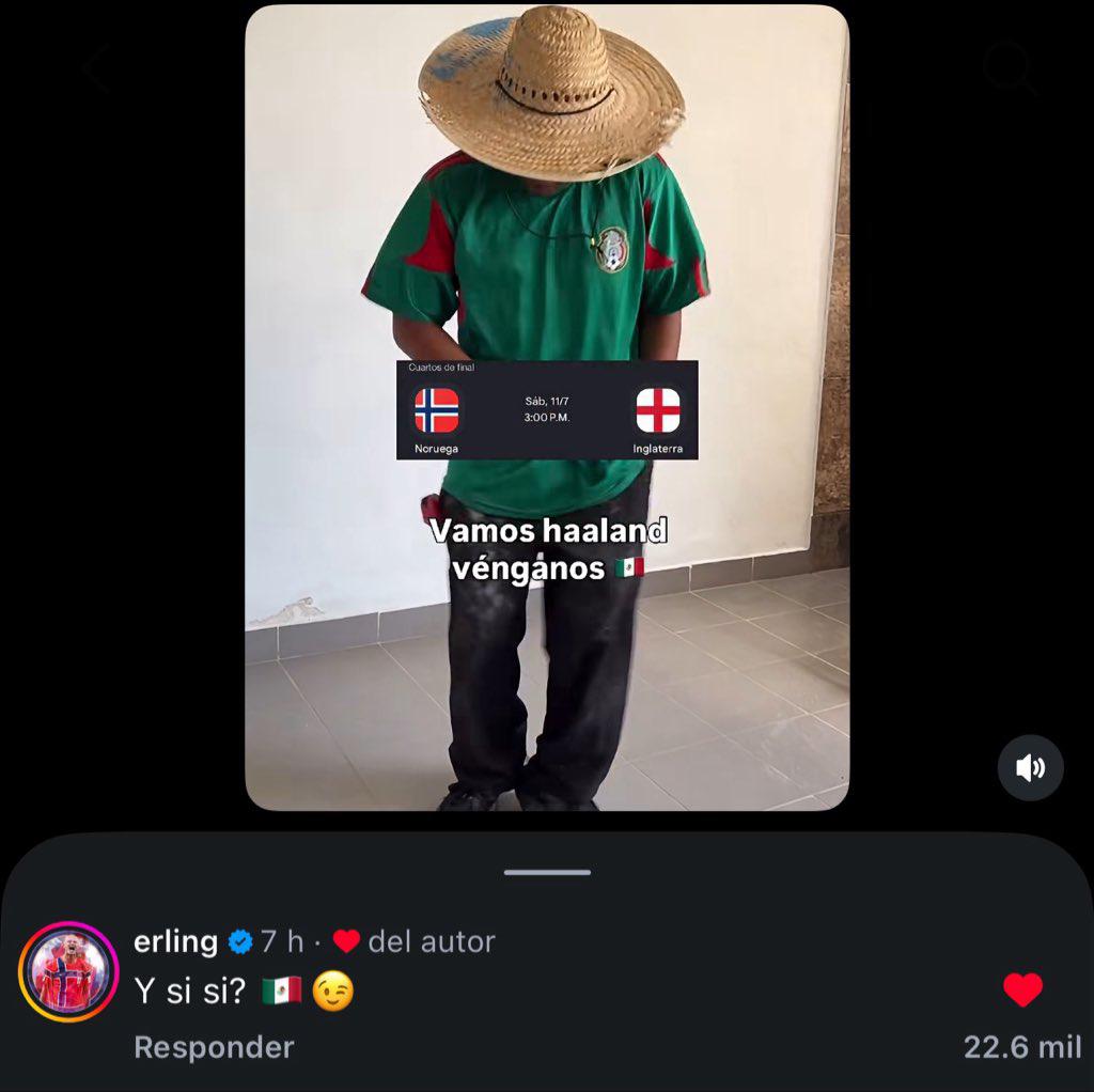 $!Haaland conquista a la afición mexicana antes del duelo con Inglaterra