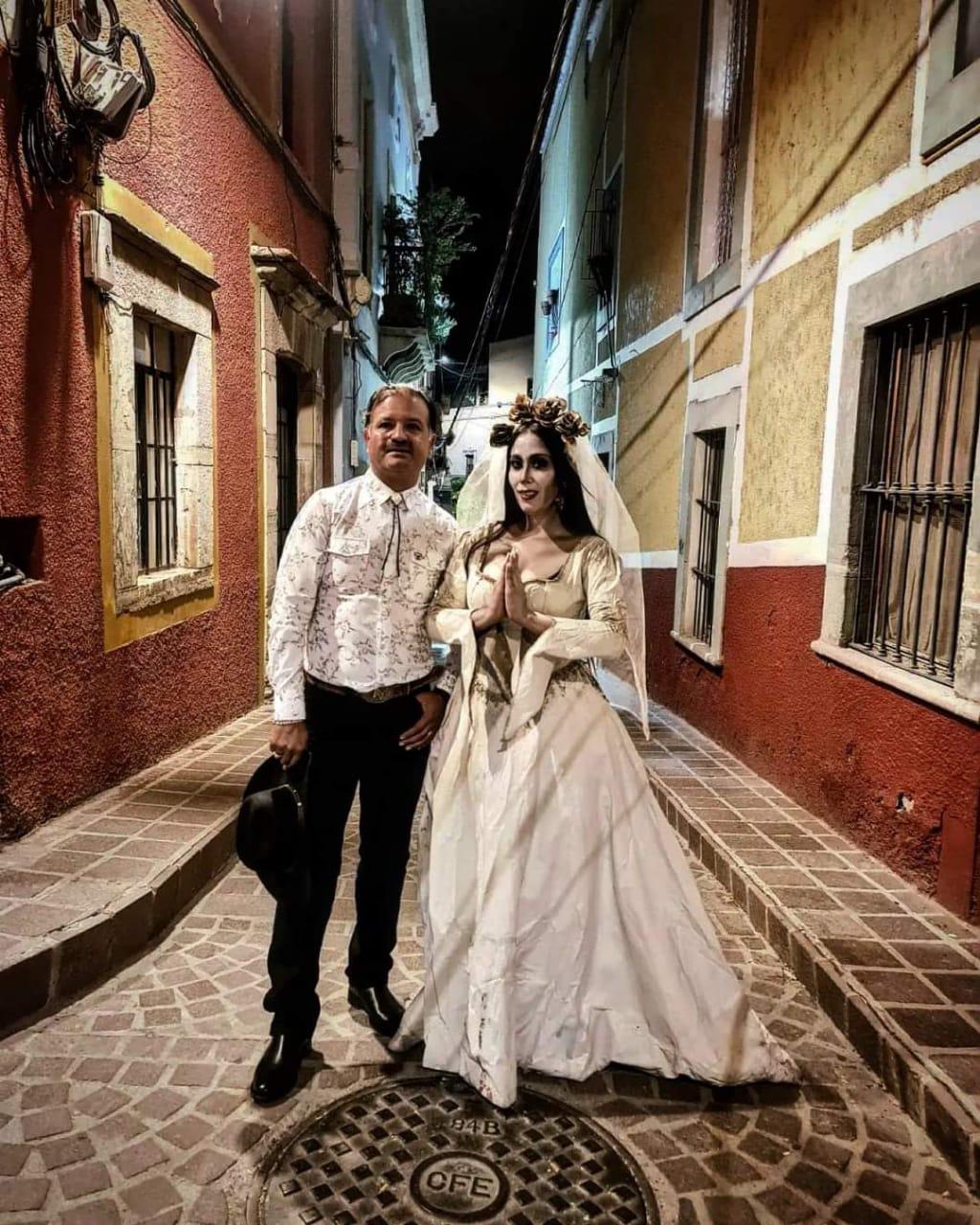 $!Blanca Arellano da vida a la famosa Catrina de Guanajuato y es de Mazatlán