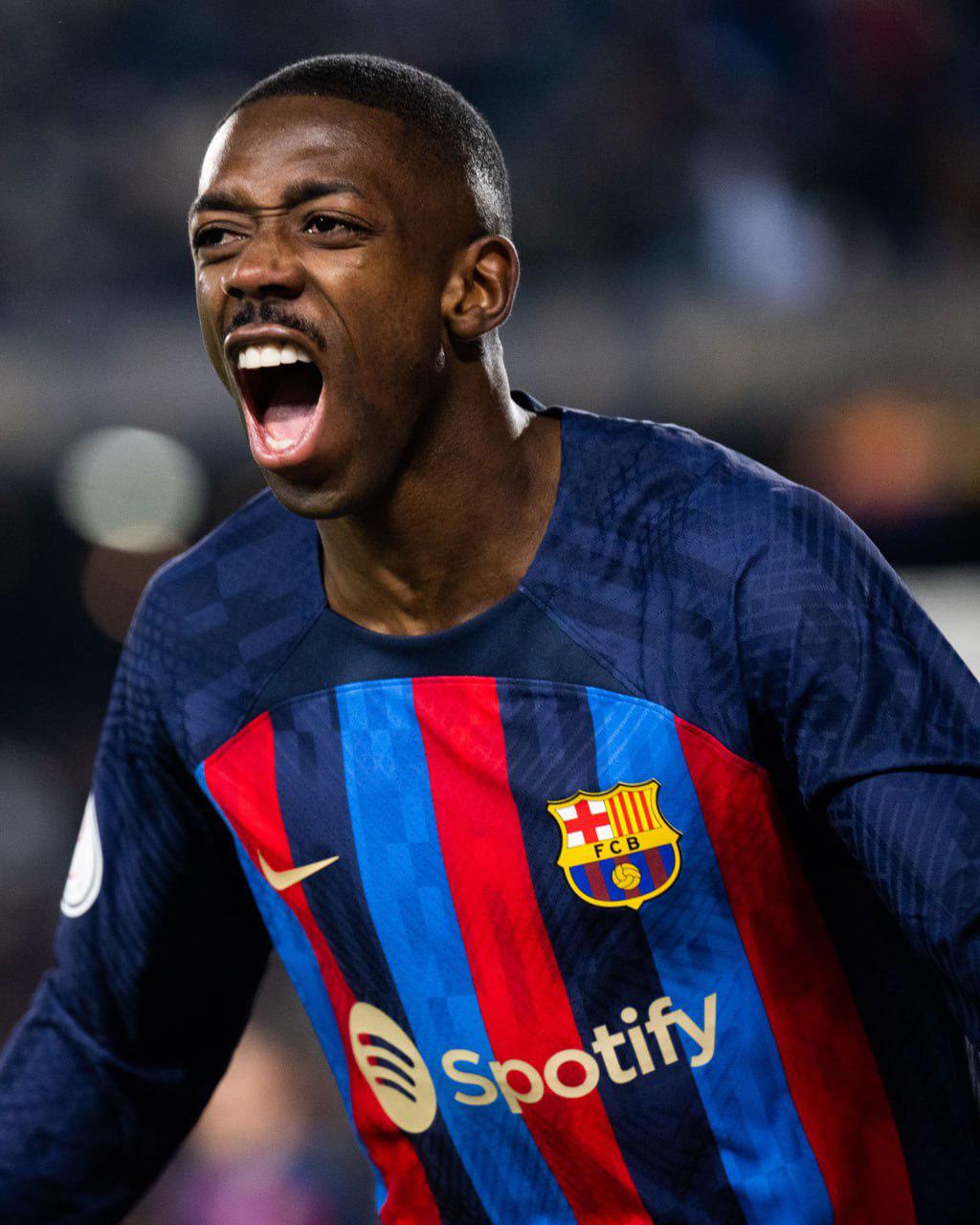 $!Dembélé manda al Barcelona a las semifinales de la Copa del Rey