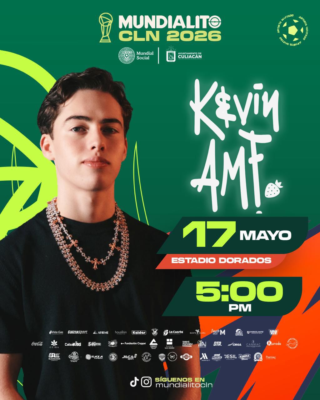 $!Promete Alcaldesa de Culiacán que Kevin AMF no interpretará temas con contenido explícito