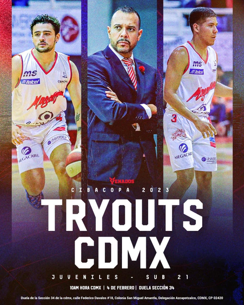 $!Venados Basketball realizará Try Out en la Ciudad de México