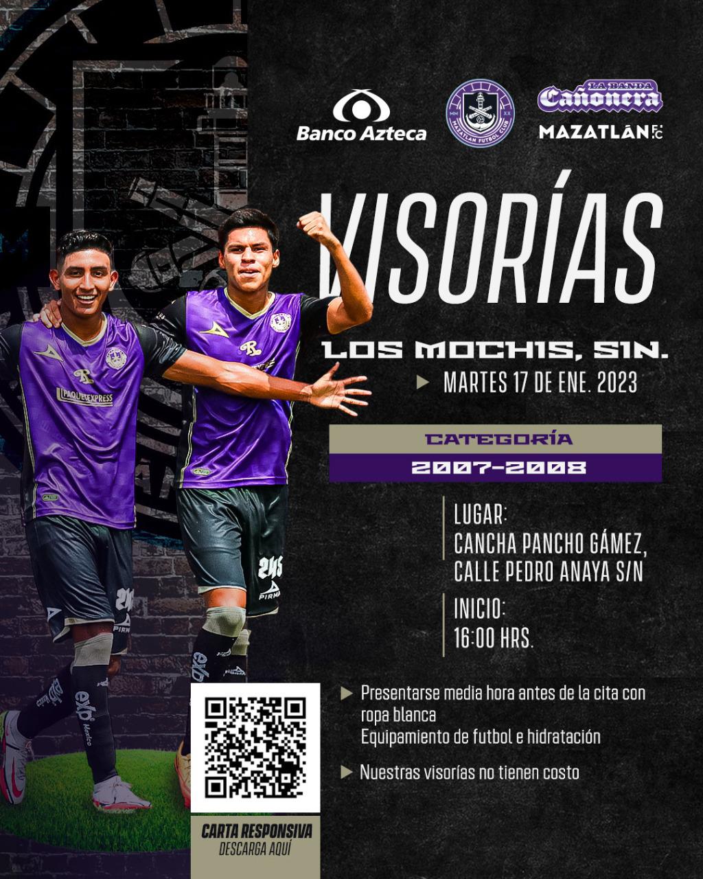 $!Mazatlán FC hará visorías en Culiacán, Guasave y Los Mochis