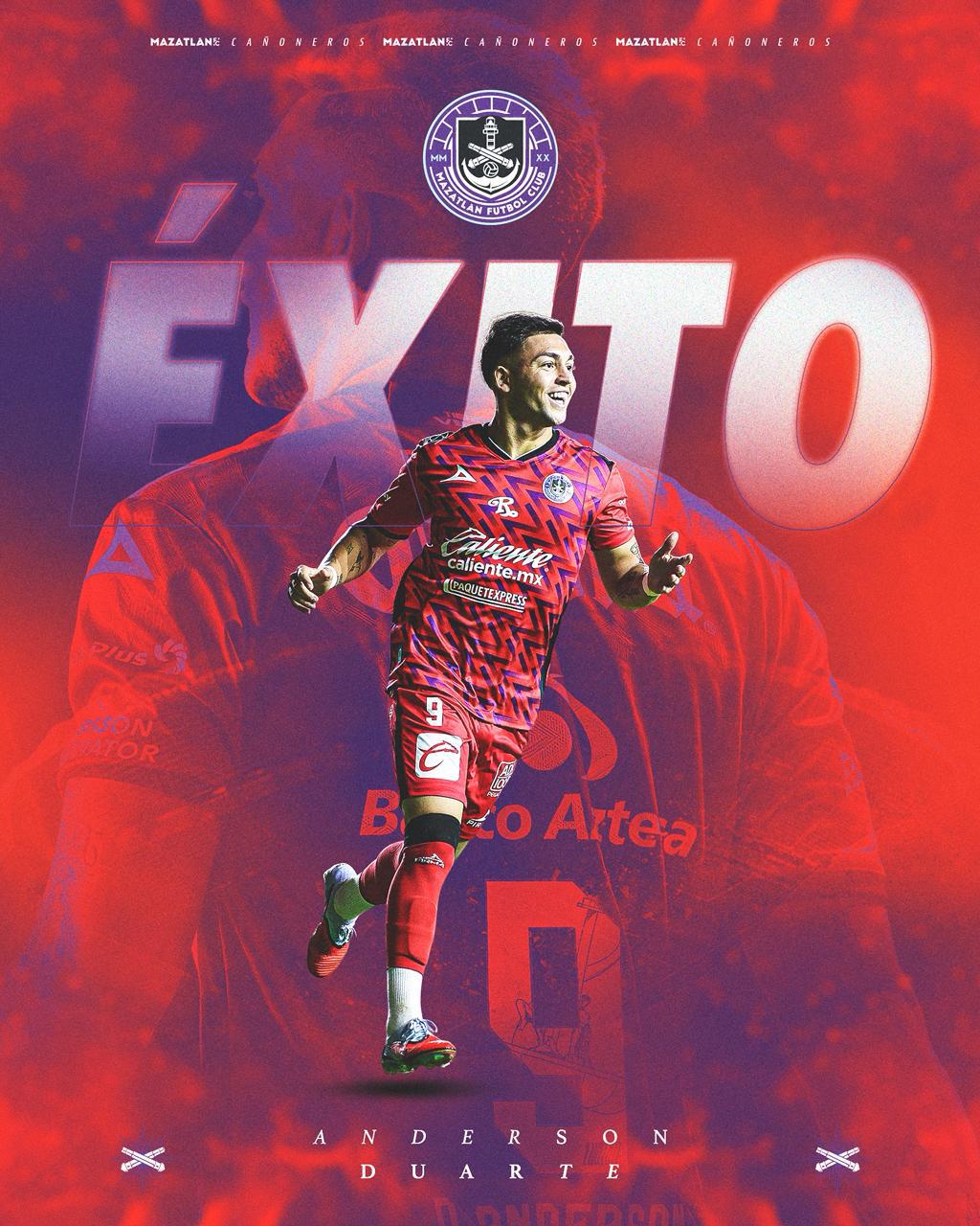 $!Anderson Duarte deja Mazatlán y se incorpora al Atlético de San Luis