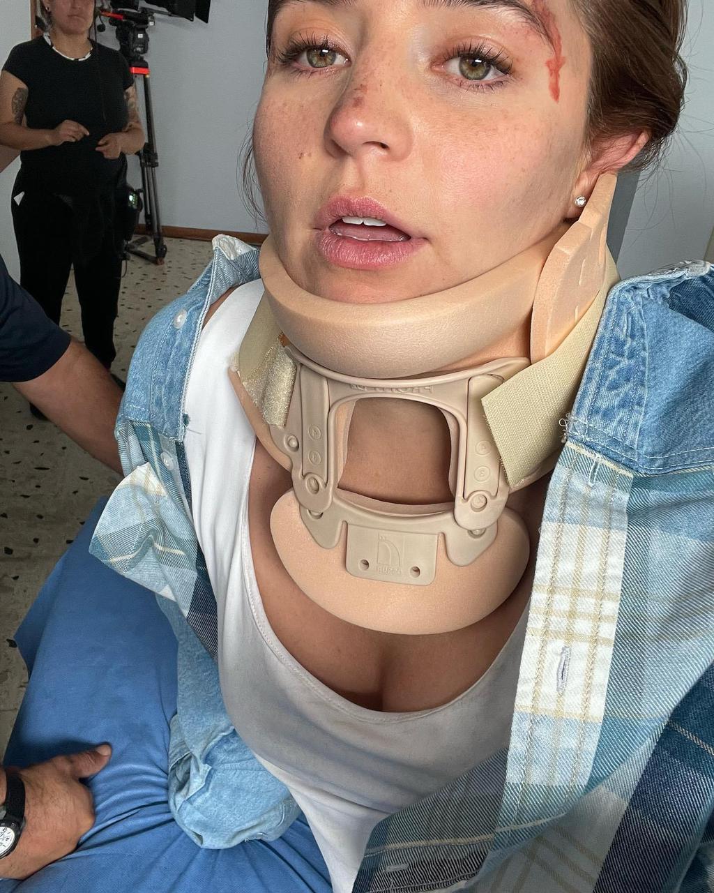 $!Chio de Santiago durante las grabaciones de su última telenovela Pecados.