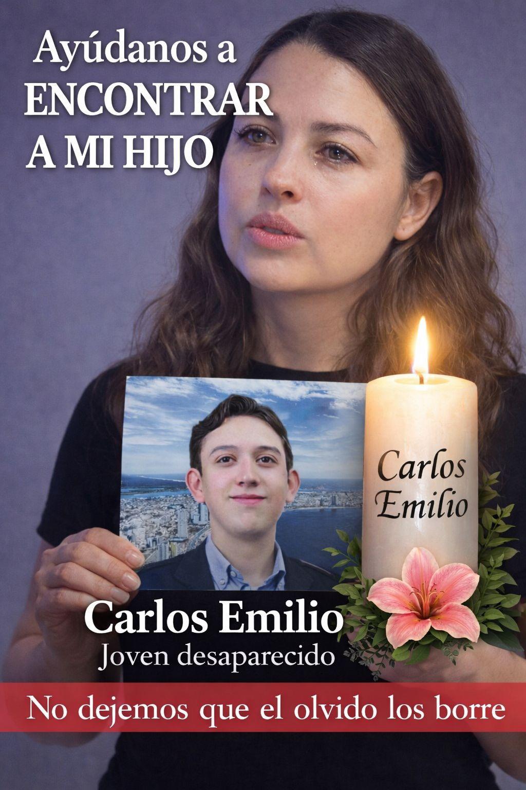 $!Alzarán la voz por Carlos Emilio, desaparecido en Mazatlán, en el partido México contra Portugal este sábado