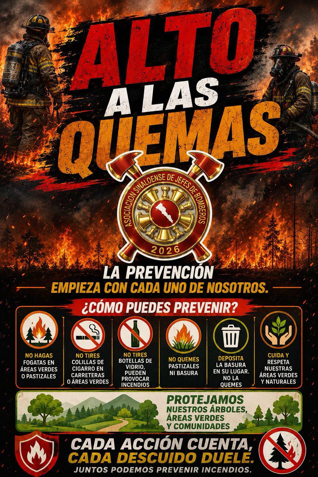 $!Llaman a evitar quema de basura y maleza ante aumento de incendios en Mazatlán