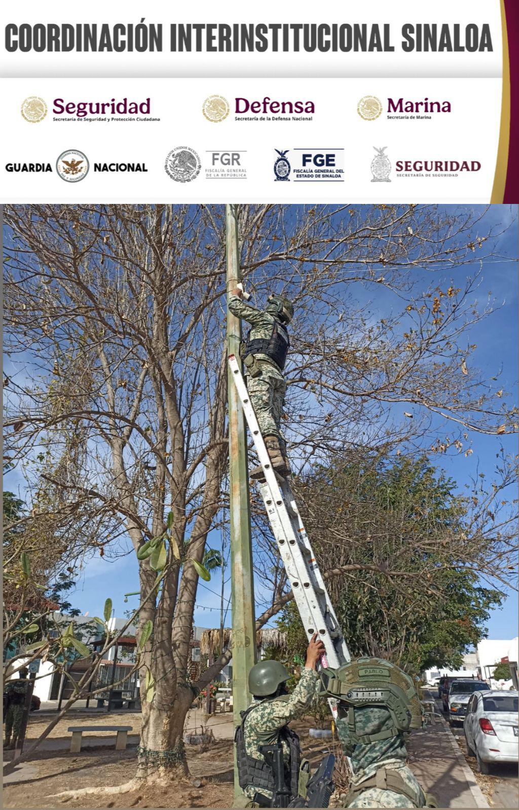 $!Retiran 20 cámaras clandestinas tras un operativo desplegado en distintas colonias de Culiacán