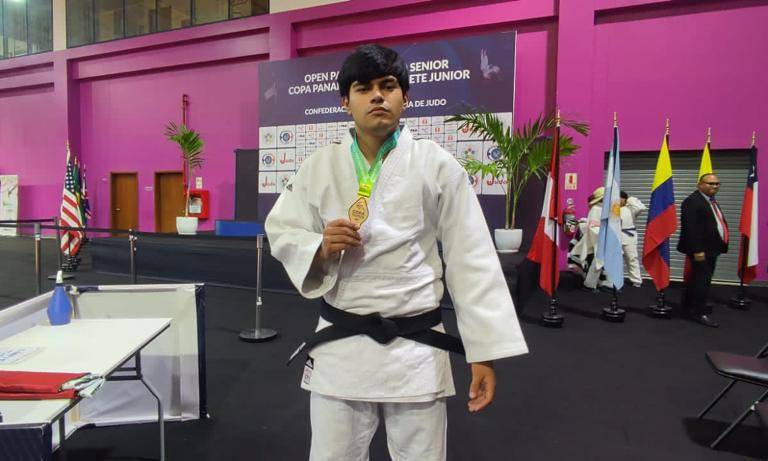 Sinaloense Cuauhtémoc Lugo conquista oro en Copa Panamericana de Judo