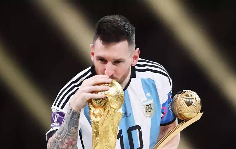 La celebración de Messi es el post de Instagram con más likes