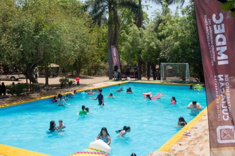 Durante la Semana Santa, los diferentes centros recreativos de Culiacán reportaron una alta afluencia.