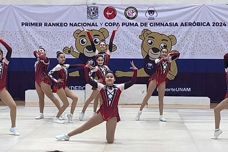 Equipo sinaloense de gimnasia aeróbica clasifica a Mundial en Italia