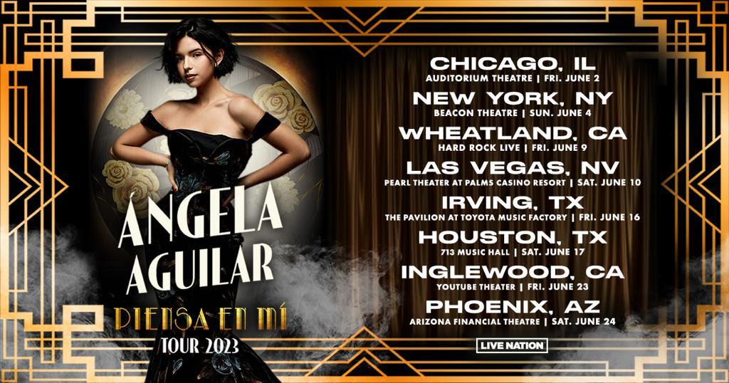 $!Comenzará Ángela Aguilar con su gira ‘Piensa en mí’ por los Estados Unidos