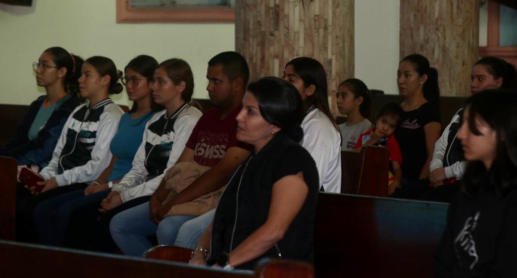 $!Deportistas mazatlecos se encomiendan al Creador de cara a los Juegos Conade