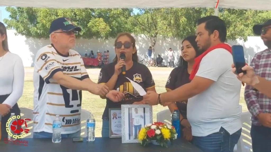 $!Inauguran Ligas de Futbol de Primera, Segunda y Tercera Fuerza en Escuinapa