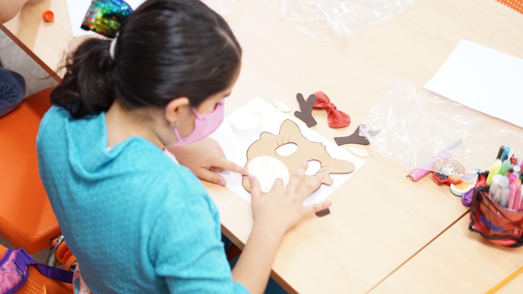 $!Los pequeños realizaron algunas manualidades.