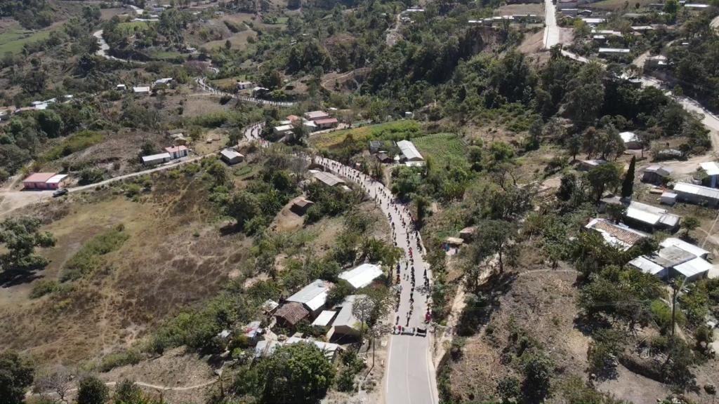 $!Recorrido en comunidades del municipio de Chilapa de Álvarez, durante la Misión Civil de Observación-Sexta realizada en febrero de 2021.
