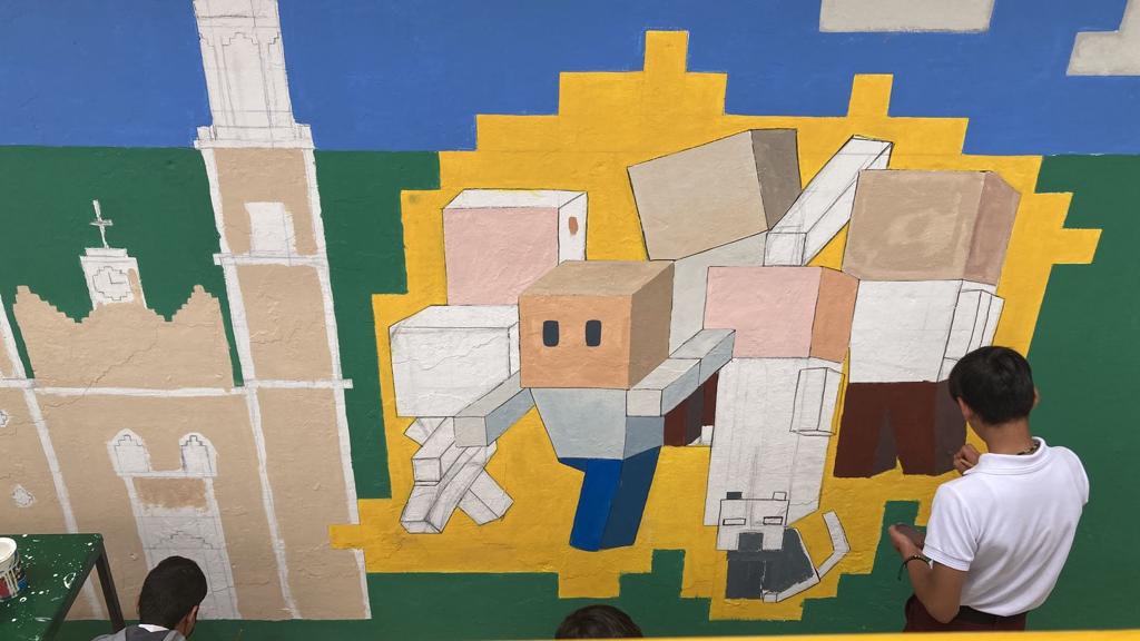 $!Estudiantes de secundaria en Culiacán dejan su legado en murales