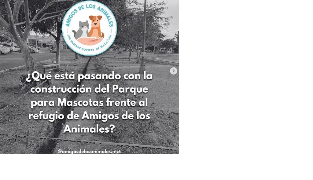 $!Llaman a sumarse con firmas para lograr el parque para mascotas en Mazatlán