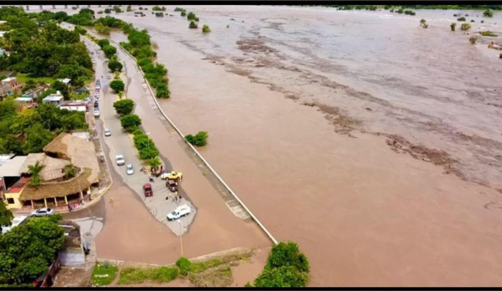 $!Creciente el Río Baluarte afectó 8 sistemas de bombeo en El Rosario