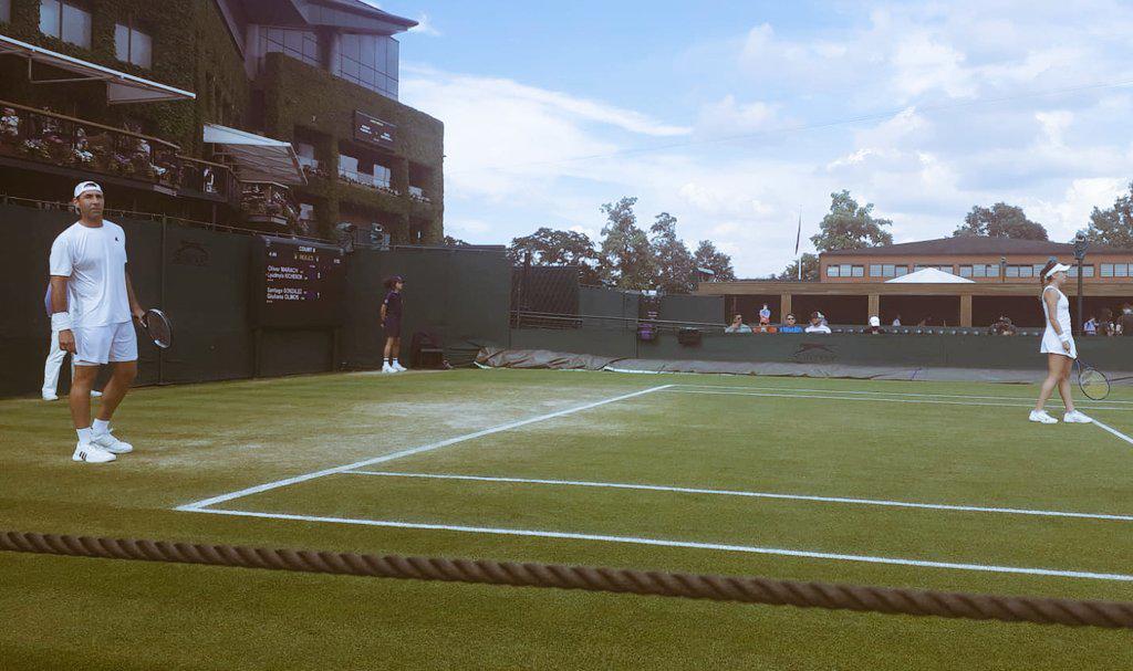 $!Giuliana Olmos y Santiago González son eliminados del Dobles Mixtos en Wimbledon
