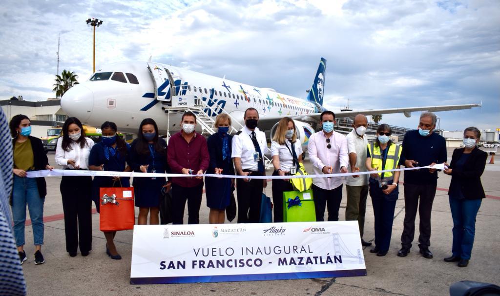 $!Reanudan luego de 15 años vuelo San Francisco-Mazatlán