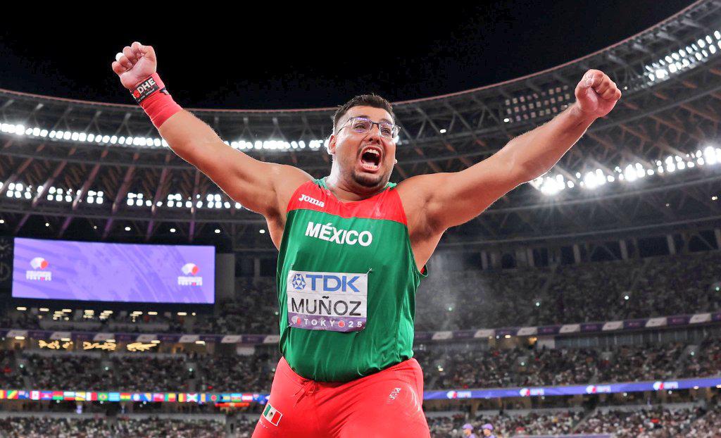 $!Uziel Muñoz hace historia al ganar plata para México en Campeonato Mundial de Atletismo con récord nacional