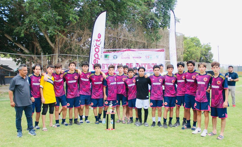 $!Ahome vence a Culiacán en la final de Estatal de Futbol Juvenil B