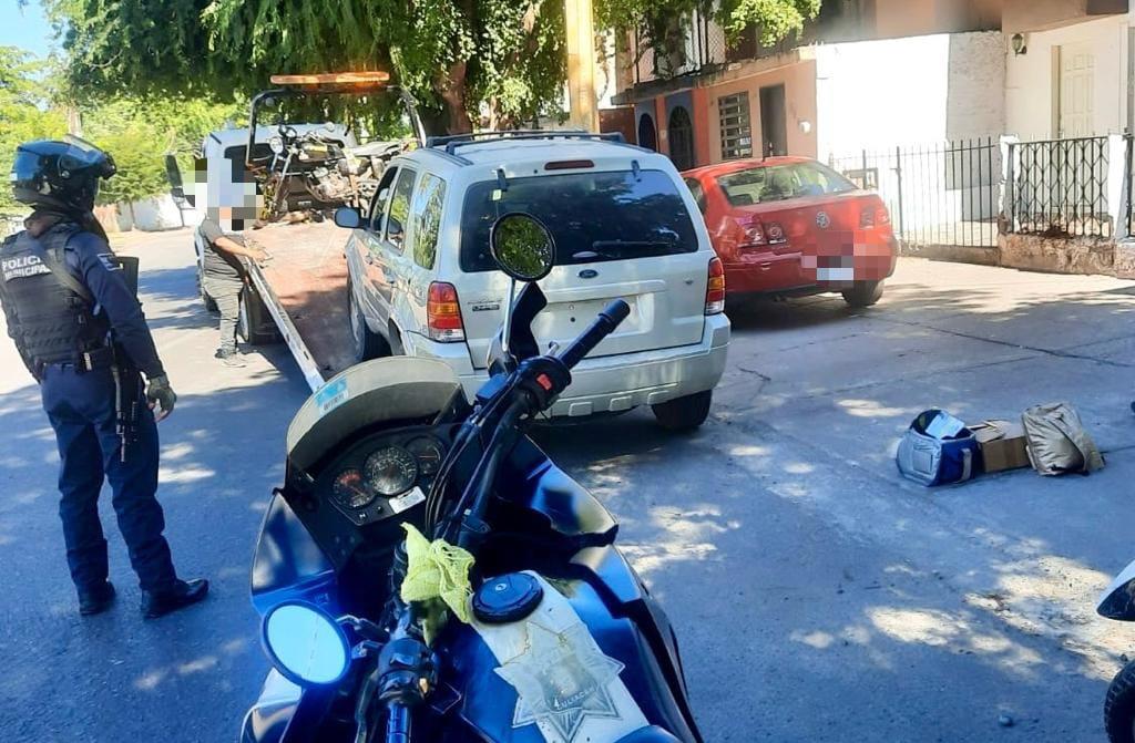 $!Asegura SSPyTM 60 motos y una razer en operativo en Culiacán
