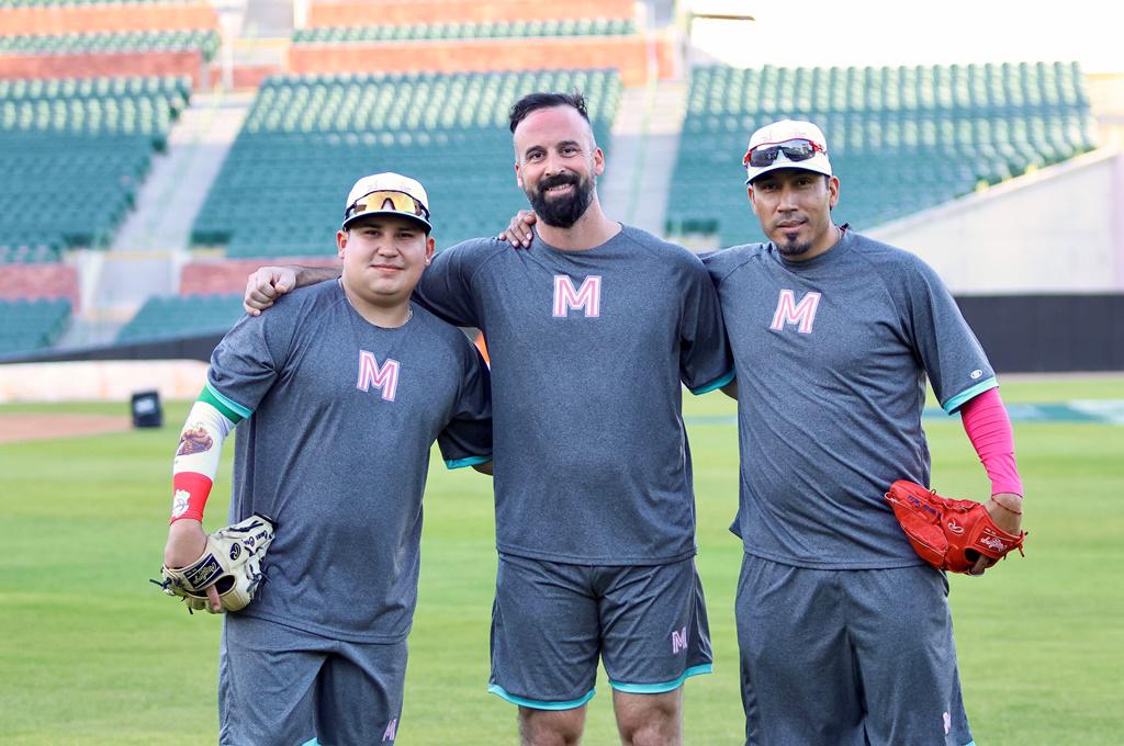 $!Naranjeros de México intensifica prácticas en el ‘Fernando Valenzuela’, de cara a la Serie del Caribe