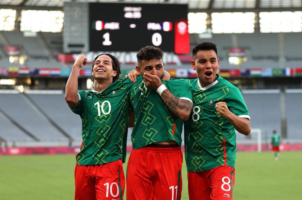 $!México golea 4-1 a Francia y hace soñar en su debut en el futbol olímpico