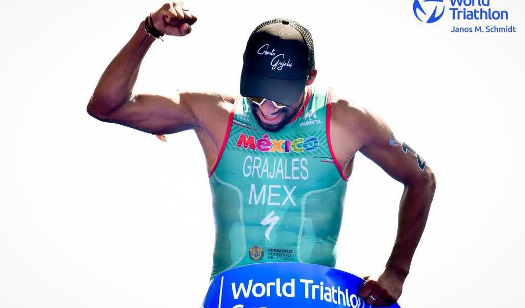 Crisanto Grajales conquista oro en Copa Mundial de Triatlón Weihai 2023 Crisanto Grajales conquista oro en Copa Mundial de Triatlón Weihai 2023