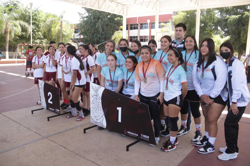 $!Mazatlán es el monarca estatal femenil del handball