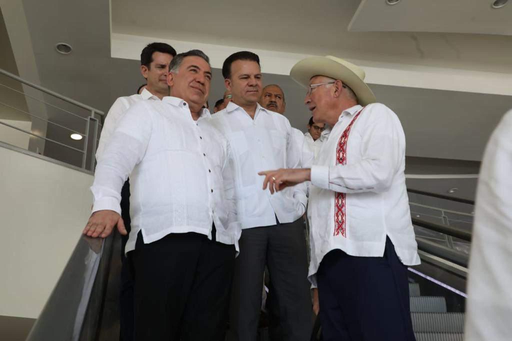 $!Impulsan gobernadores y EU el Corredor Económico desde Sinaloa hasta Texas
