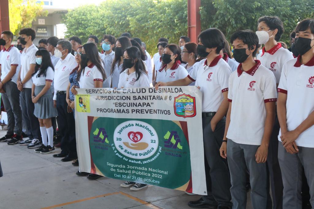 $!Inicia la Segunda Jornada Nacional de Salud Pública 2022 en Escuinapa