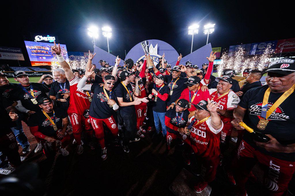 $!Diablos Rojos conquista bicampeonato en centenario de la LMB